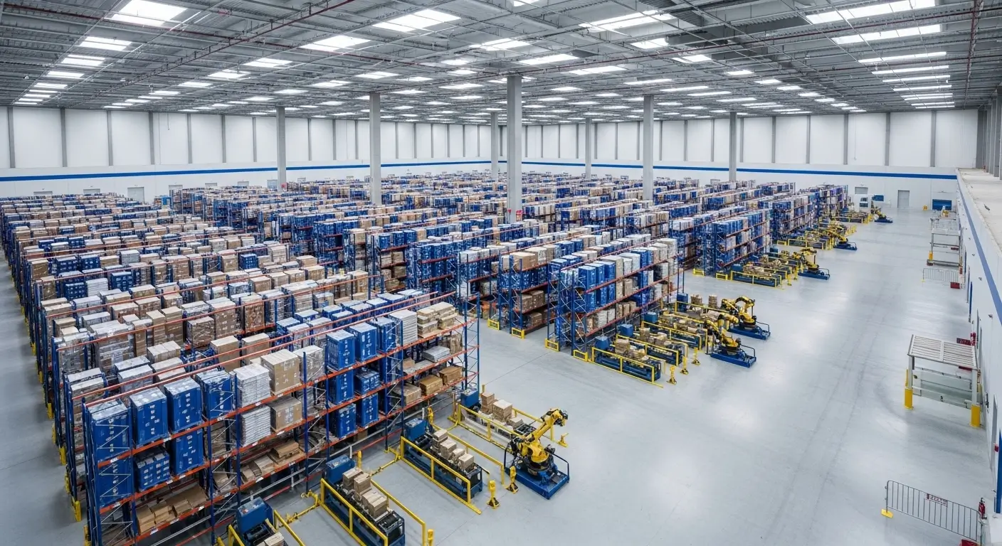 مستودعات ذكية داخل المدينة اللوجستية